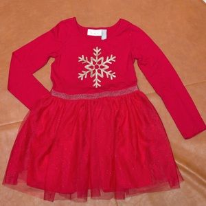 Red Snowflake Dress